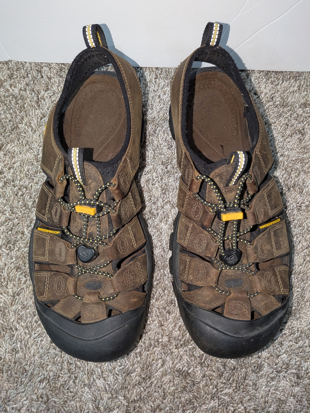 Keen Brown and Black Waterproof Men's Sandals